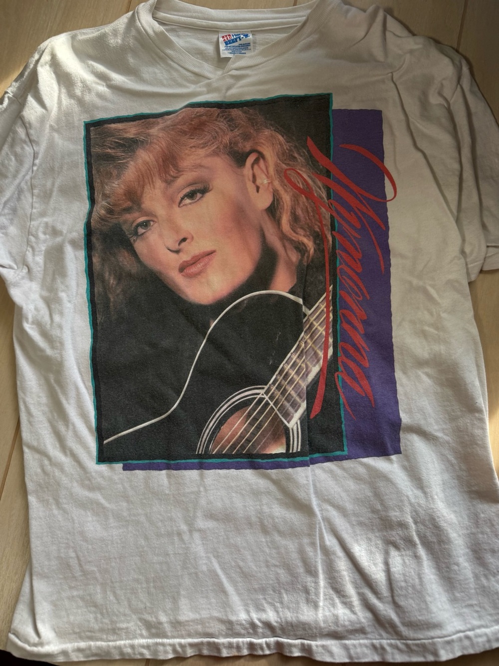 Wynona Judd Hanes Beefy Tee Original Vintage Concert tee XL